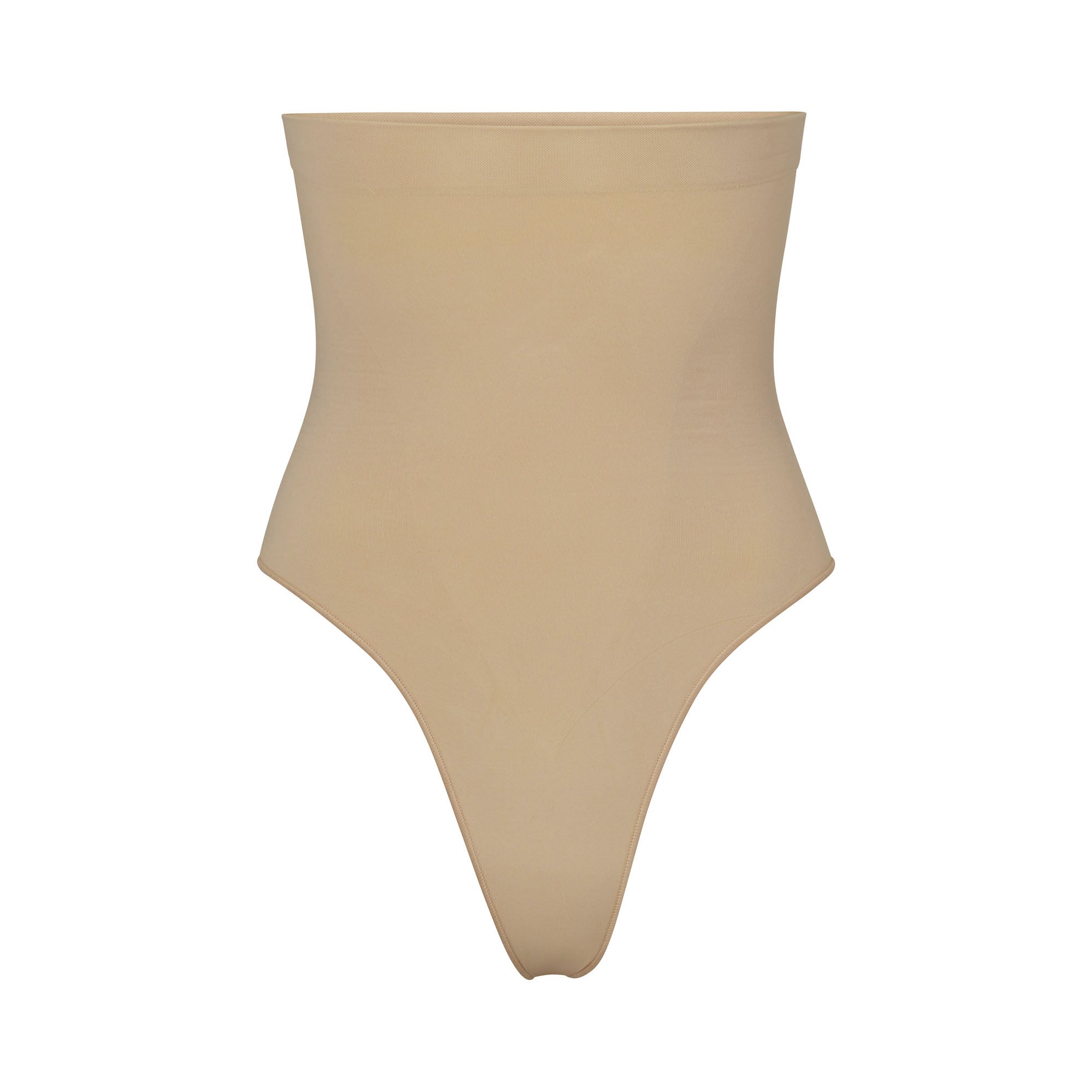 Sculpting Thong High-Waisted - Clay