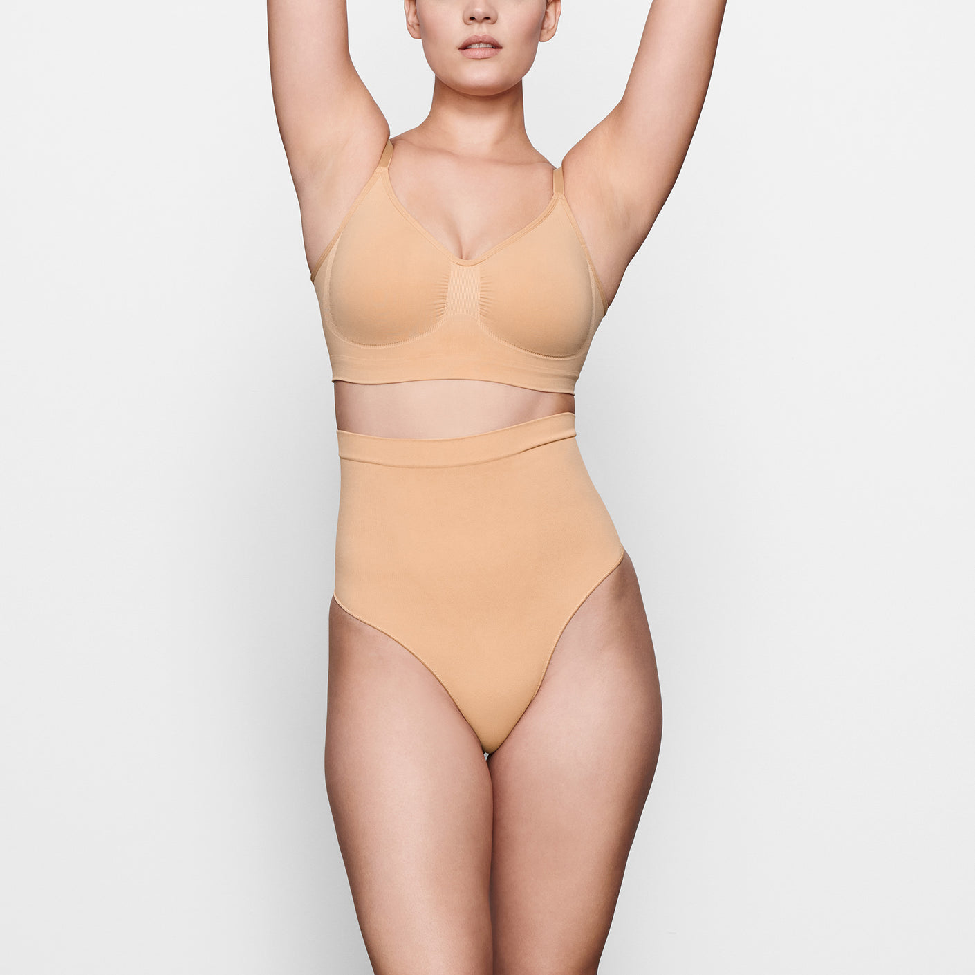 NWT~ SKIMS Kim K Thong / Color: Ochre/Size XS/ Style: (PN-DTH-2027