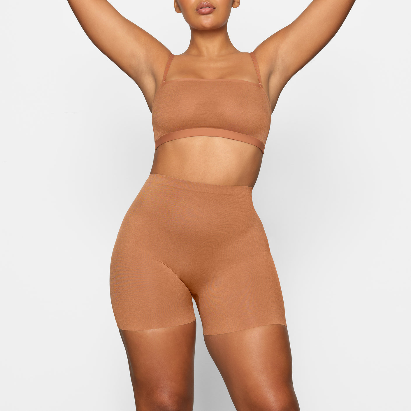 Skims Barely There High-Waist Shortie | Harrods AE