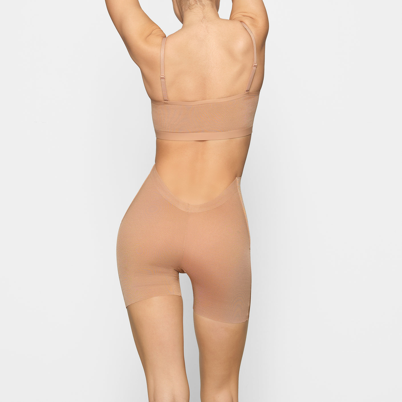 NEW Skims Seamless Sculpt Solution Short Right Leg Exposed Ochre