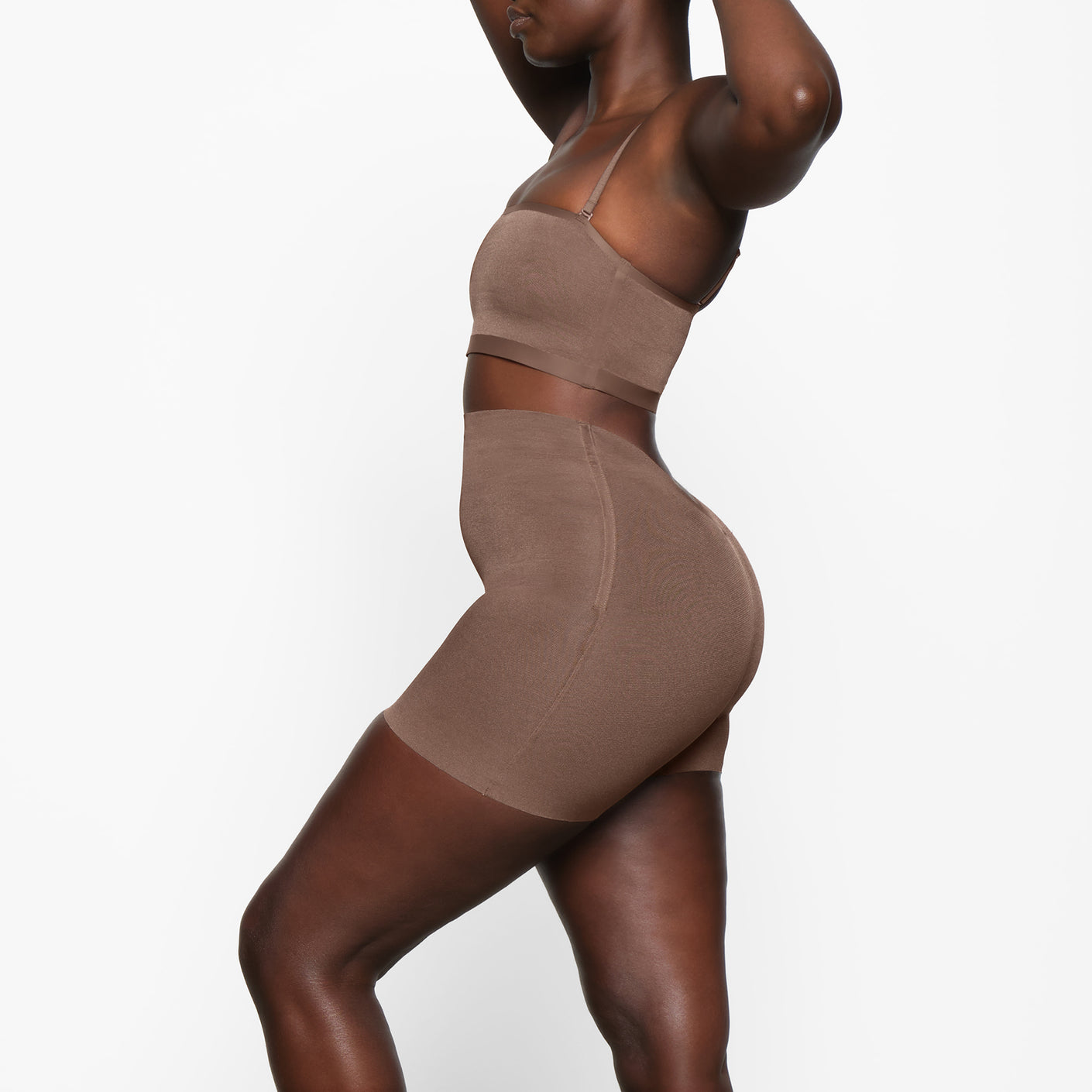 NWT Skims Sheer Sculpt Low Back Shorts Onyx - Size 2X
