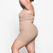 SKIMS, Intimates & Sleepwear, Skims Sheer Sculpt Low Back Short Shapewear  Clay Size Xlarge