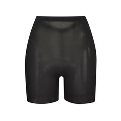 SKIMS on X: The Sculpting Short Above the Knee ($36 in sizes XXS-5XL) in  Mica. Designed by @kimkardashian, SKIMS's shorts have a slightly flared leg  opening - meaning they won't roll up