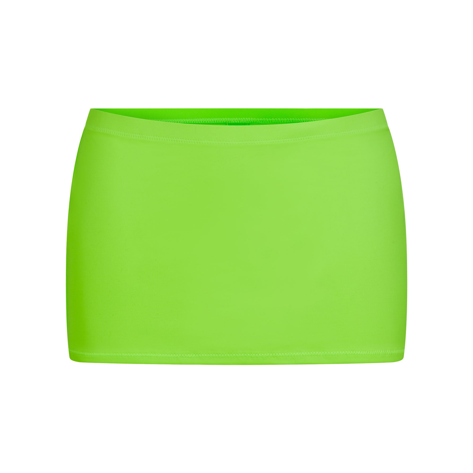 SIGNATURE SWIM MICRO MINI SKIRT | NEON GREEN - SIGNATURE SWIM MICRO ...