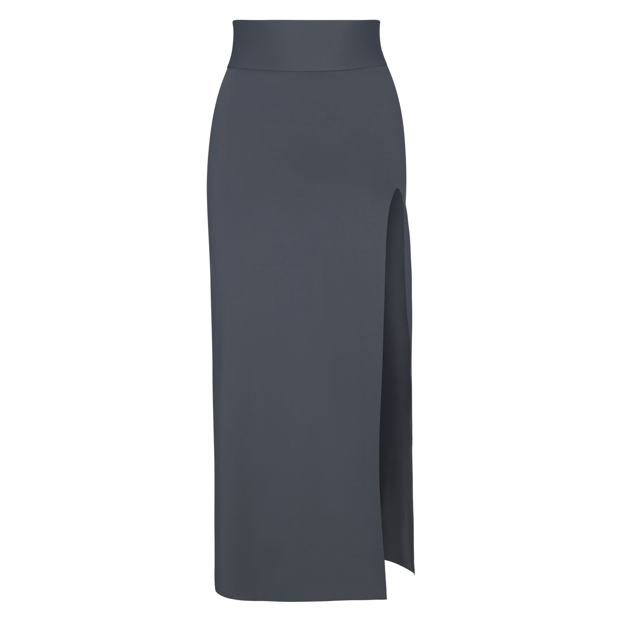 Shaping Swim Long Skirt - Gunmetal | SKIMS