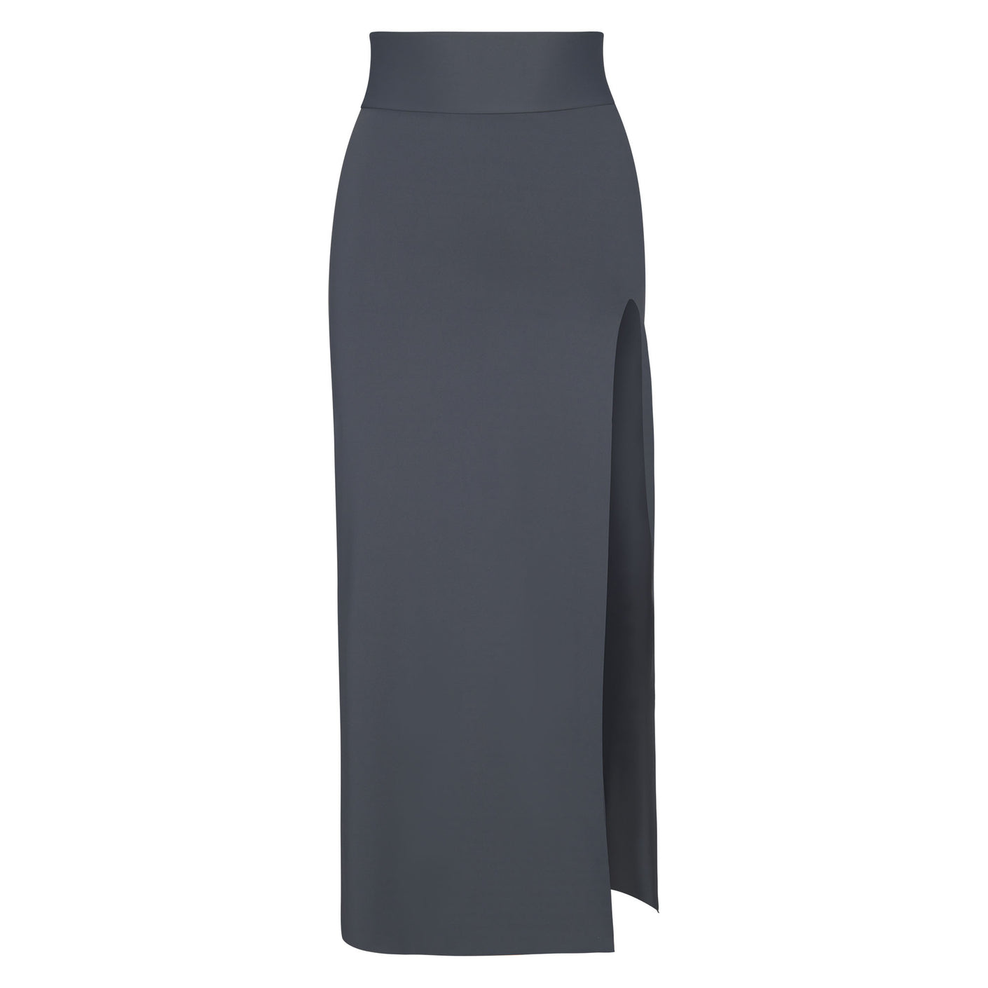 Shaping Swim Long Skirt - Gunmetal | SKIMS