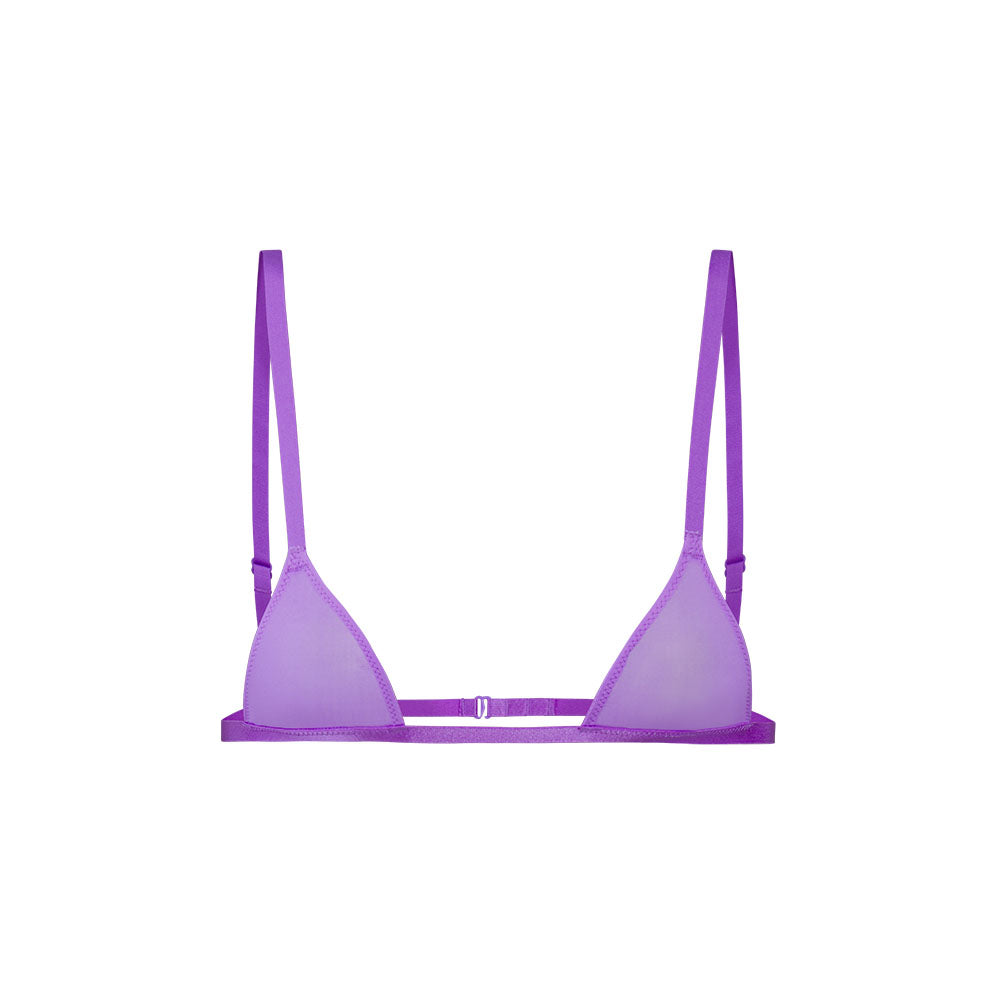 Fits Everybody Micro Triangle Bra Ultra Violet Skims