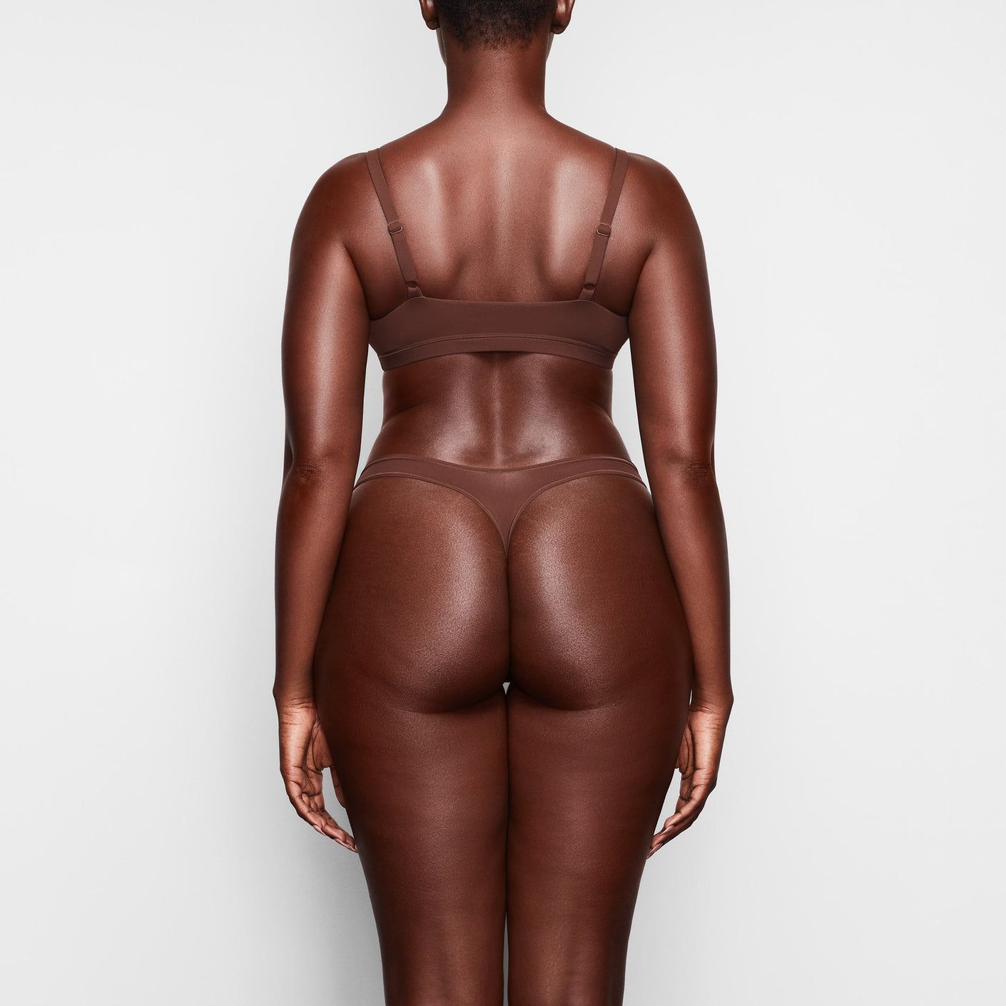 Upss/With Transparent Tights Showcasing her Black Thong Bikinis
