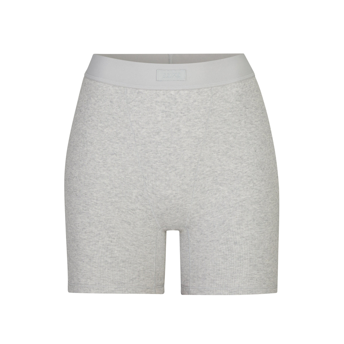 Cotton Rib Boxer - Light Heather Grey | SKIMS