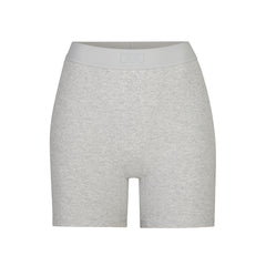 Blue Cotton Fleece Classic Shorts