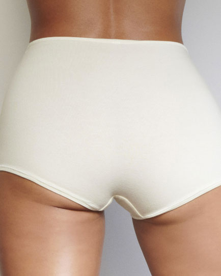 SKIMS COTTON JERSEY BOY SHORT, COLOR BONE S Tan - $30 New With Tags - From  Hayley