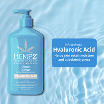 Beauty Actives Ocean Breeze Herbal Body Moisturizer with Hyaluronic Acid Nav Image 2