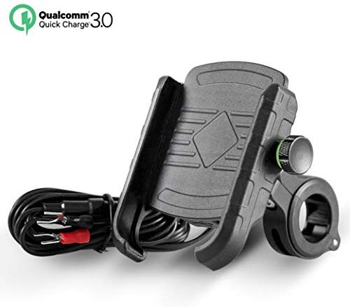 Rydonair Motorcycle Phone Holder with Wireless Charger, 15W Fast Charg