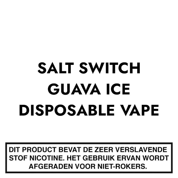SALT Switch disposable vape – Guava Ice 20mg