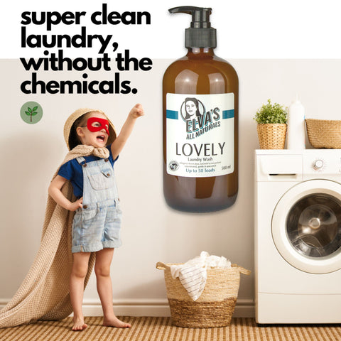 Super clean laundry without the chemicals