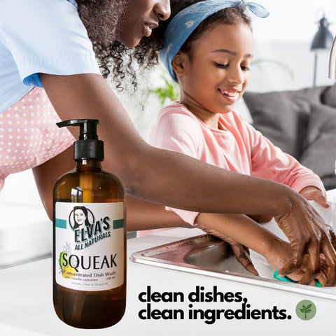 SQUEAK All Natural Dish Soap by Elva's All Naturals