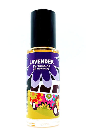 Lavender & Vanilla Natural Perfume Roll On, Lavender Essential Oils, All  Natural Fragrance, Vanilla Oil, Alcohol Free .33 oz. Floral