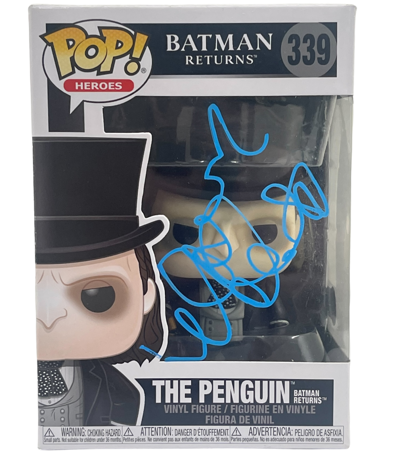 Danny DeVito Authentic Autographed The Penguin Batman Returns 339 Funk –  Prime Time Signatures