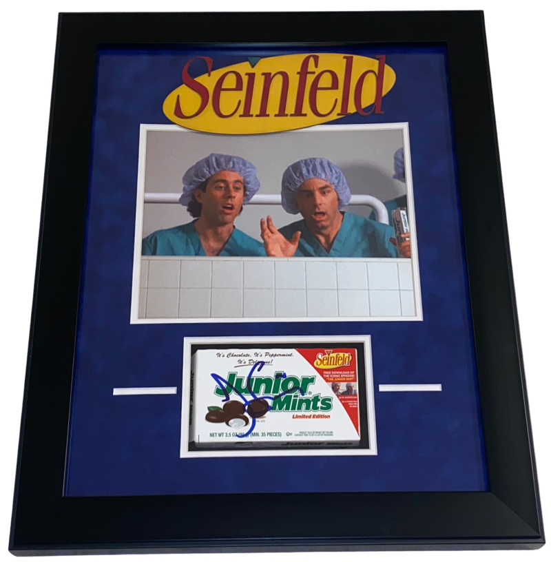  HWC Trading Seinfeld Jerry Seinfeld 16 x 12 inch Framed Gifts  Printed Signed Autograph Picture for TV Memorabilia Fans - 16 x 12 Framed  : Home & Kitchen