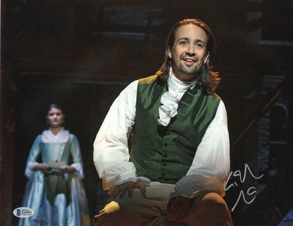 LIN MANUEL MIRANDA Signed Autographed Hamilton Alexander Hamilton