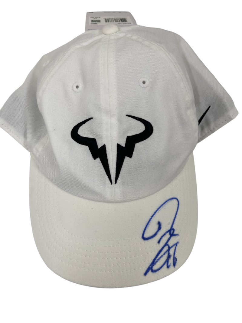 Rafael Nadal Autographed Nike Hat – Prime Signatures
