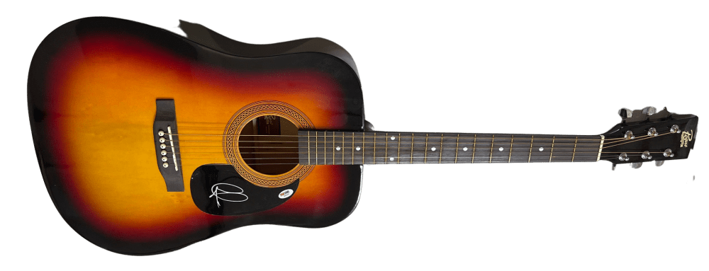 Adam Levine of Maroon 5 Authentic Autographed Full Size Acoustic Guitar