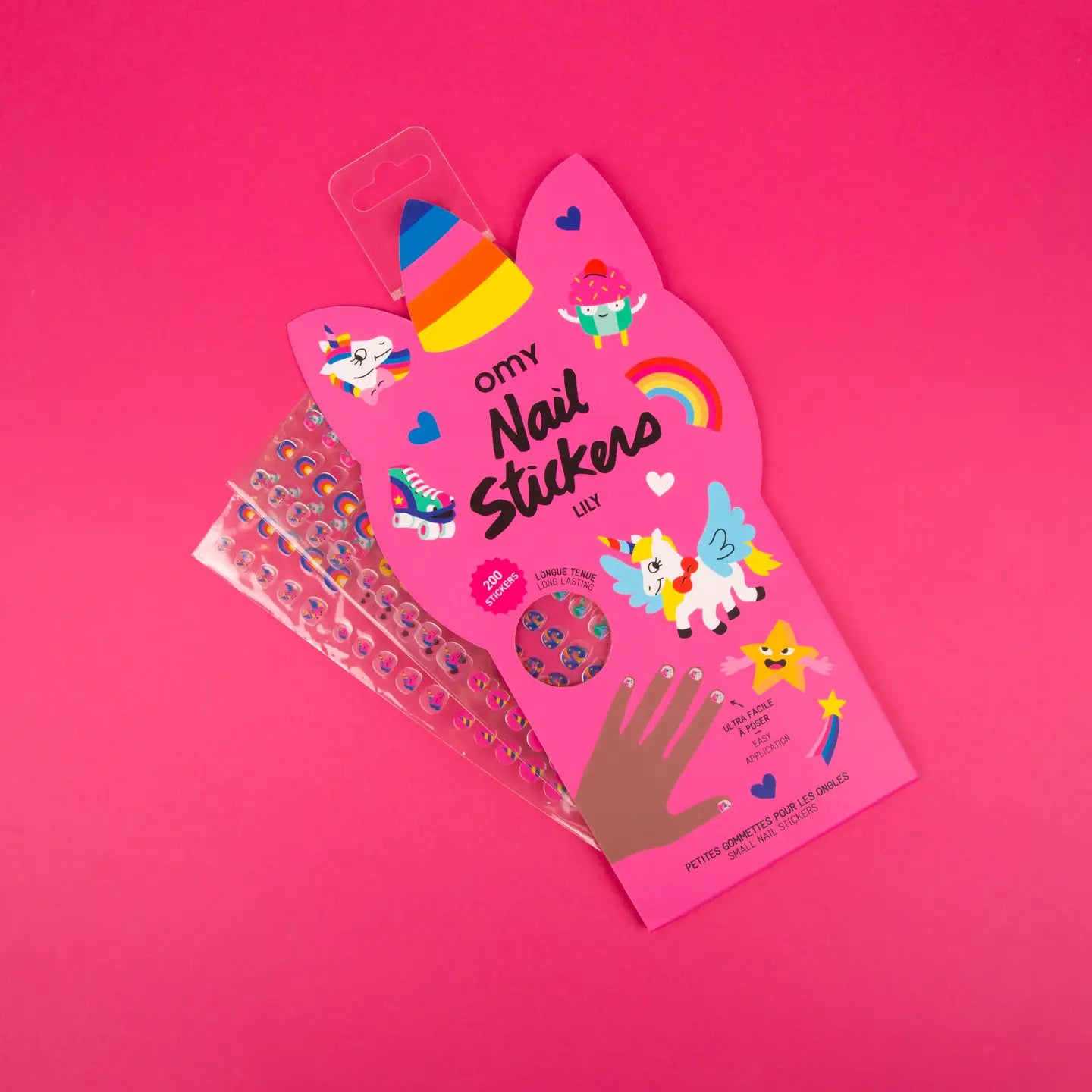NAIL STICKERS - unicorns