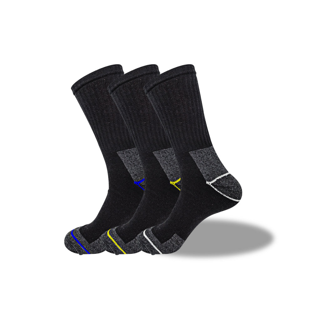 reinforced heel socks
