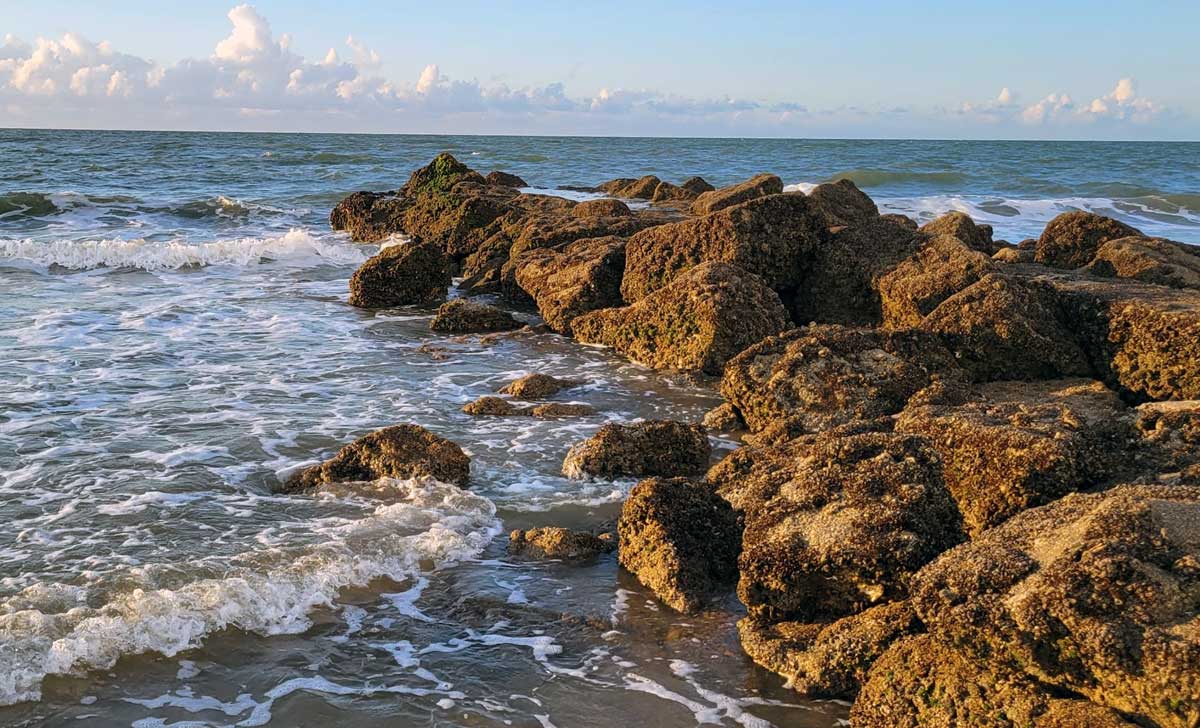 Edisto Beach South Carolina at Sunset