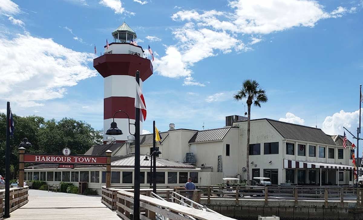 Harbour Town Lighthouse in Hilton Head, South Carolina