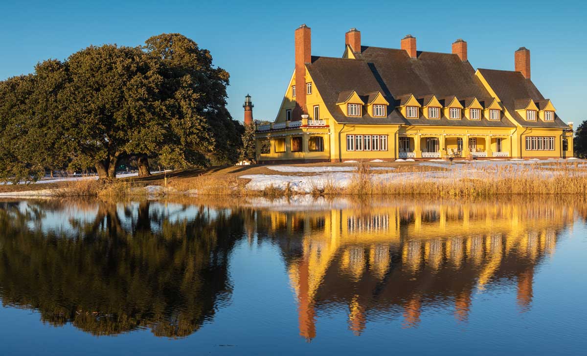 The Whalehead Club in Corolla North Carolina