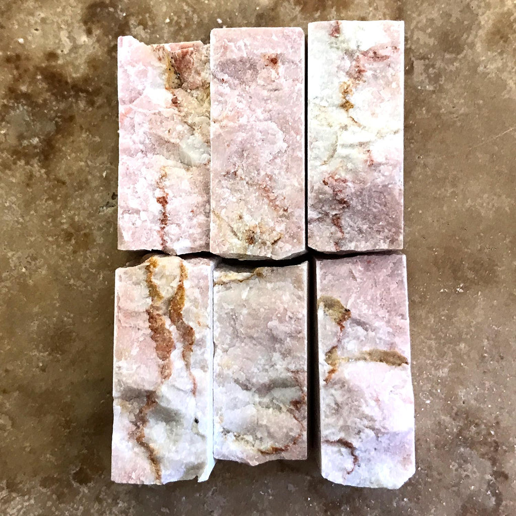 pink marble for mosaic