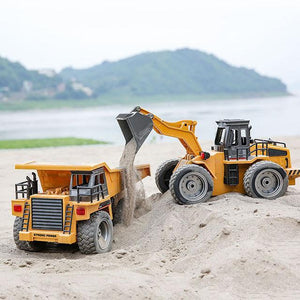 gas powered rc bulldozer