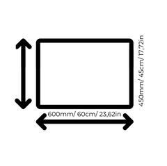 Compact Photo Board icon size guide Flatlay Studio
