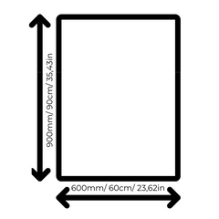 Large Photo Board icon size guide Flatlay Studio