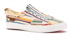 Corkys Babalu Slip-On Sneaker in Multi Stripes Colorful