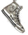 Converse All-Star Sneaker hi-top shoe charm antique silver