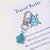 Travel Turtle Mini Keychain Bag Charm Zipper Pull Clip Charm Turquoise Turtle