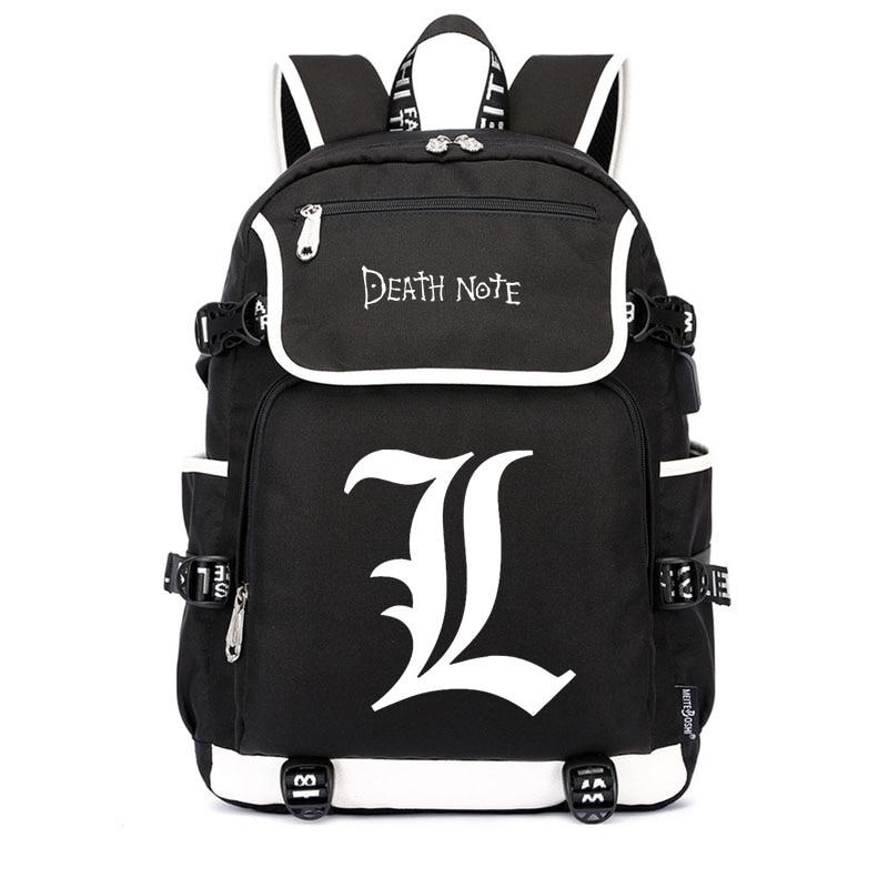 Death Note Casual Laptop Backpack. | Adilsons