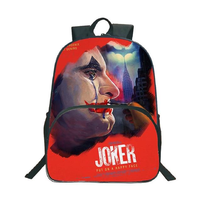 Joker colourful unisex backpack. - Adilsons