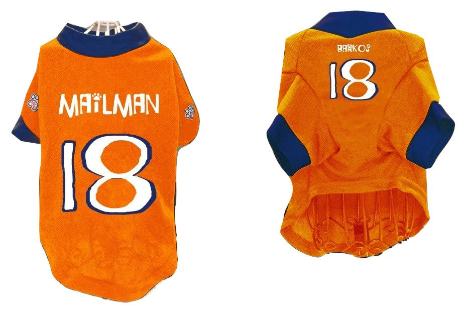 peyton manning broncos dog jersey