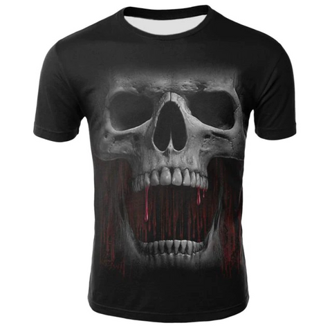 t shirt tete de mort