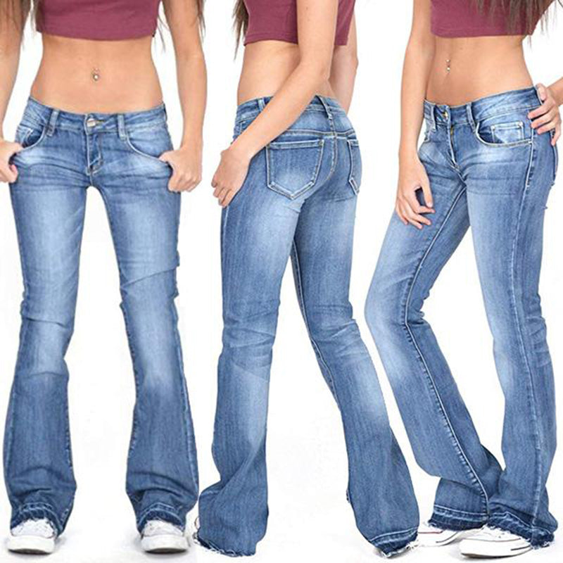 jeans low waist bootcut