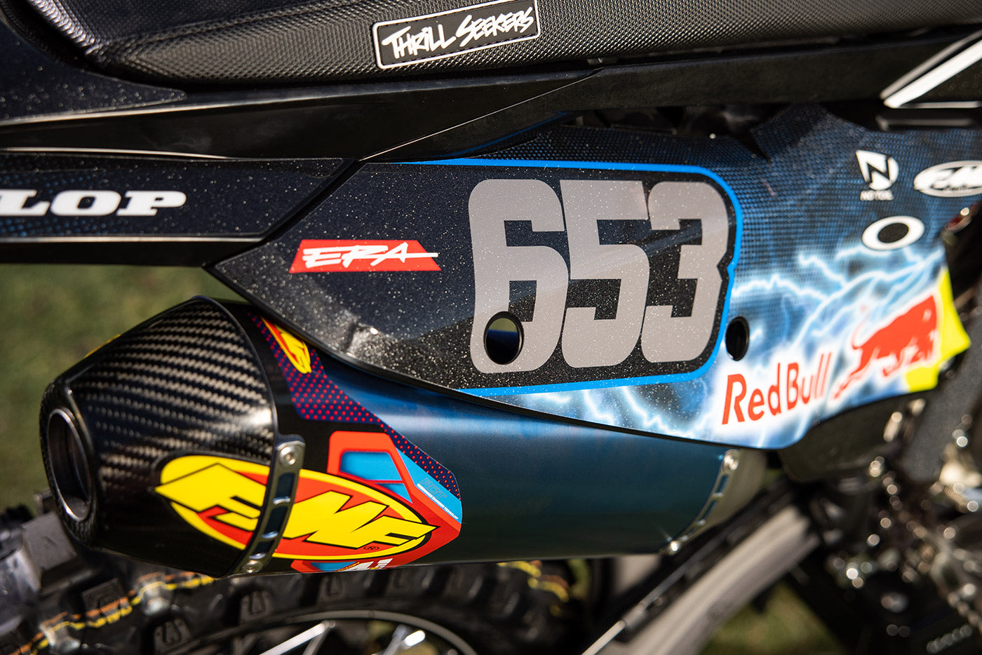 Tyler Bereman's Red Bull Imagination Bike / Detail