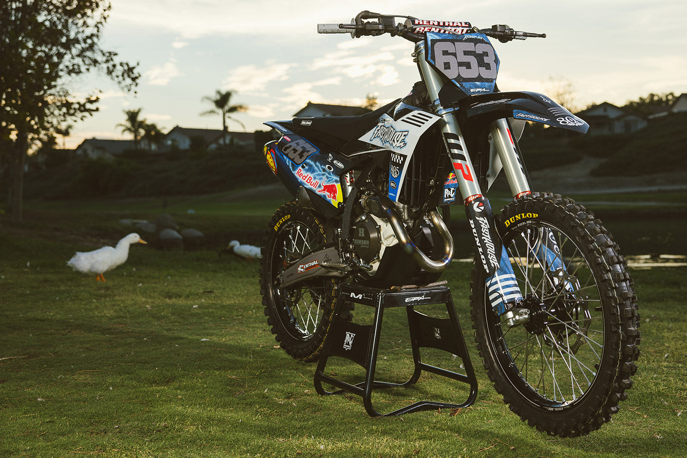 Tyler Bereman's Red Bull Imagination Bike - front view