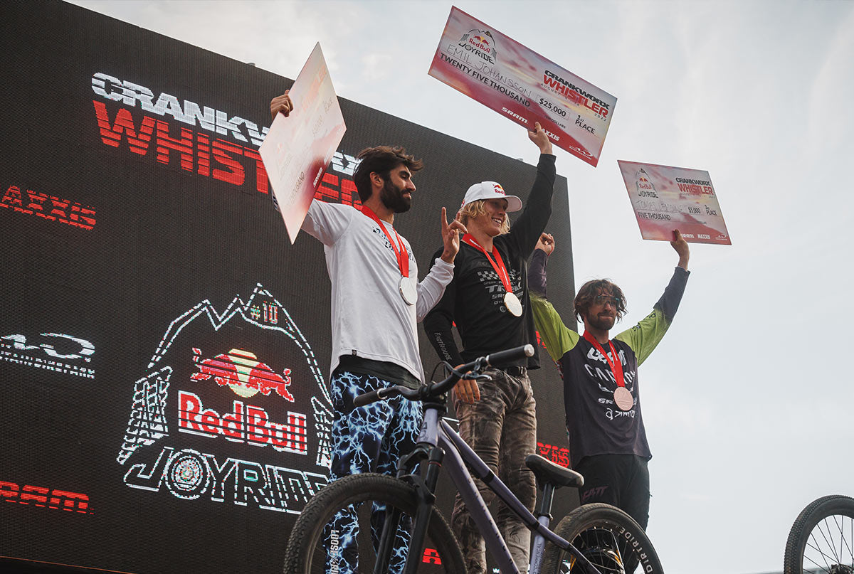 Crankworx Podium