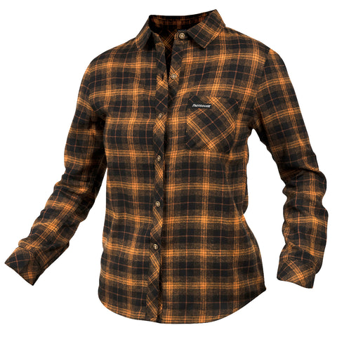 Elysian Quilted Flannel - Tobacco