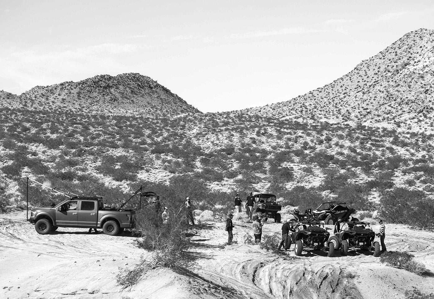 Can-Am Fasthouse desert shoot