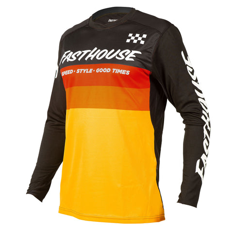 Fasthouse Off-Road Jersey - Black/Amber L