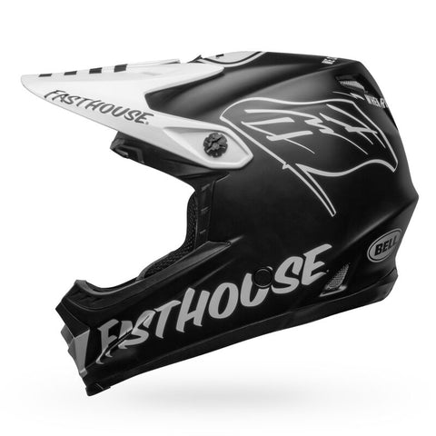 Bell Moto-9 Flex Motorcycle Off Road Helmet Fasthouse WRWF Matte/Gloss  Black/White/Gray – Richmond Honda House